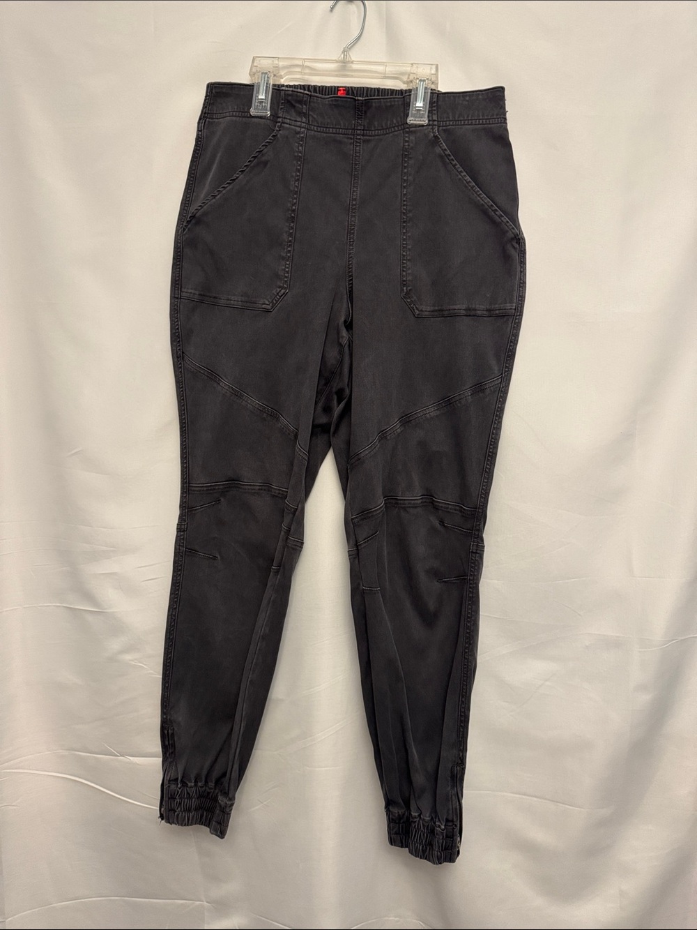 Spanx Charcoal Black Utility Joggers Women’s Size XL